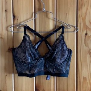 Victoria’s Secret unlined lace bra